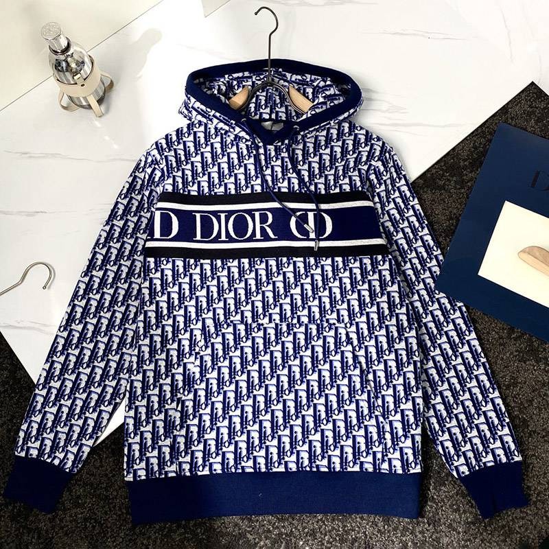 ☆超人気☆ディオール Oblique カシミア リバーシブル パーカー コピー deg43093