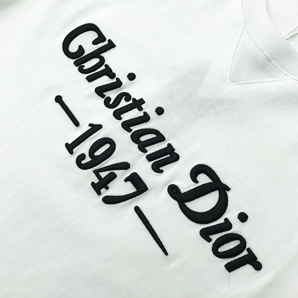 一目惚れ♪ディオール CD 1947 Tシャツ コピー コットン リラックス フィット deg48834高い品質