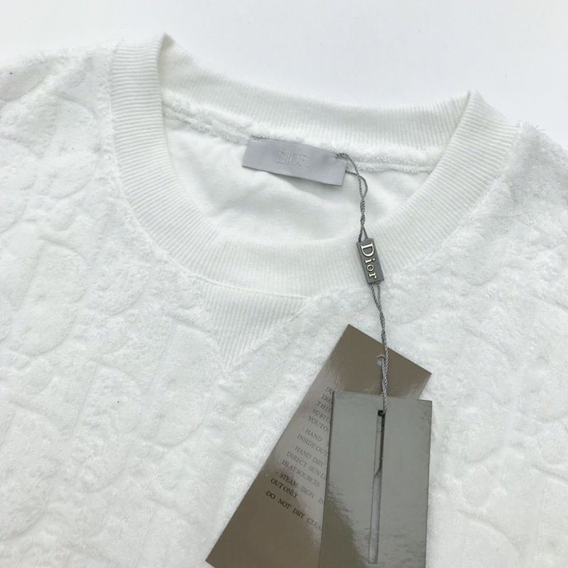 希少色ディオール Tシャツ スーパーコピー オーバーサイズ ホワイト deg95430激安送料無料