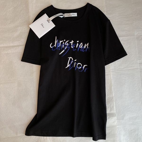 ギフトOK ★ディオール Tシャツ パロディ コットンジャージー&リネン dei10906人気