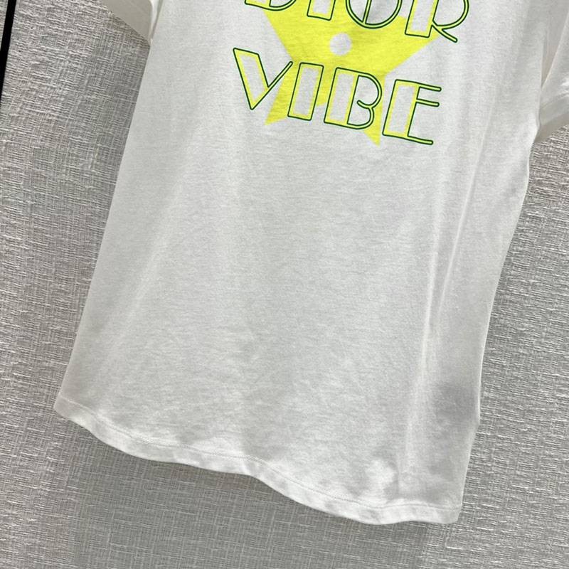 最安値挑戦ディオール VIBE Tシャツ コピー コットンジャージー & リネン dei13685通販
