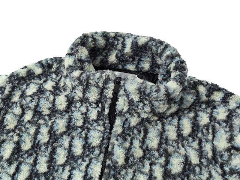 【日本未発売】新作【セレブ多数愛用】ディオール ウール カシミア フリース ブルゾン コピー dei89618激安送料無料