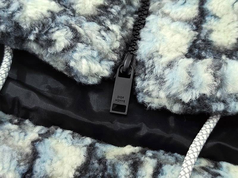 【日本未発売】新作【セレブ多数愛用】ディオール ウール カシミア フリース ブルゾン コピー dei89618代引きを販売