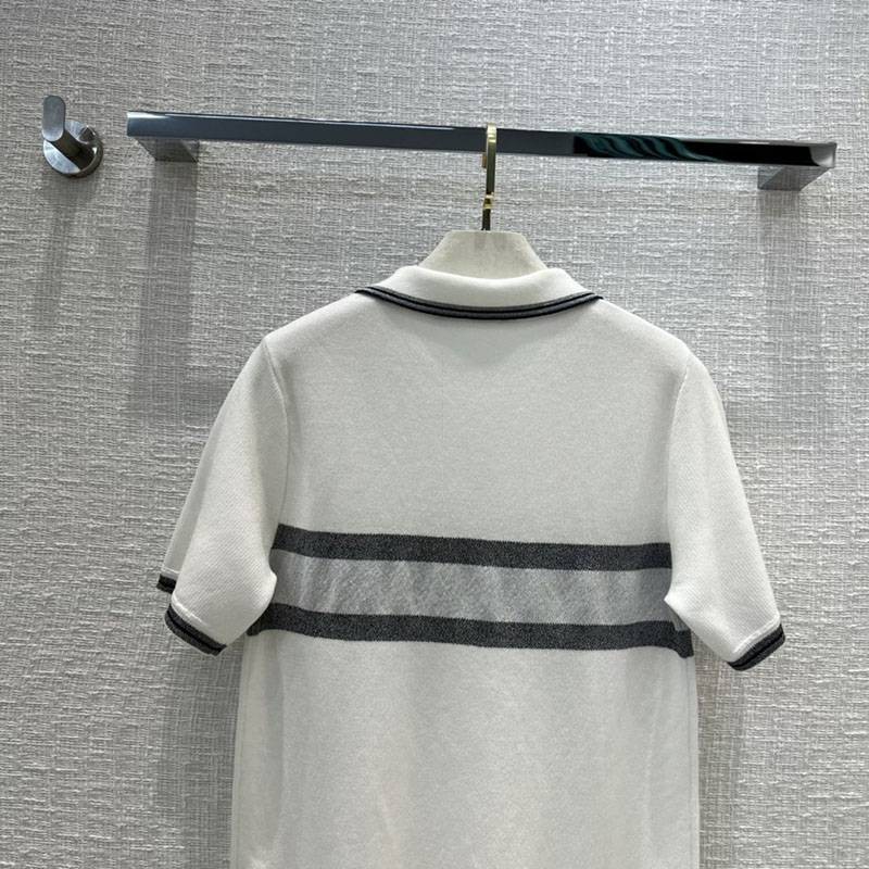 日本未入荷☆ディオール 21AW 新作 ロゴ ポロシャツ 偽物 dej85542品質保証