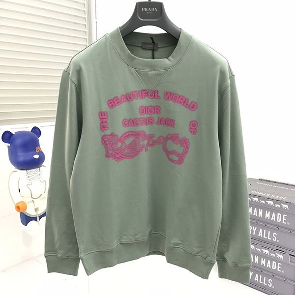 大人気！ディオール新作！CACTUS JACK ディオール スウェット コピー dej85645通販