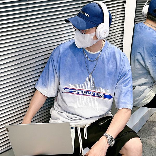 人気急上昇ディオール アルプス T シャツ トップス 星 ロゴ スーパーコピー dek33480人気