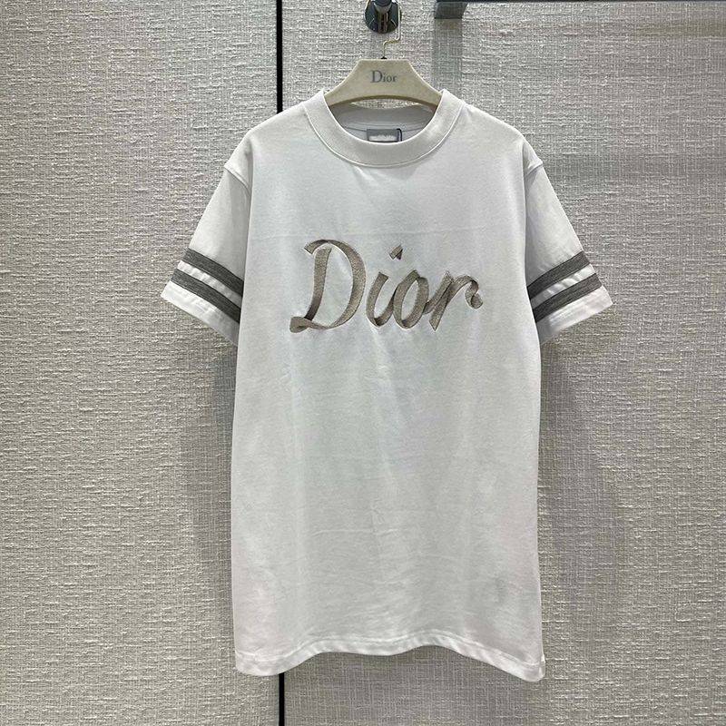 21-22AWディオール オーガニックコットンジャージー Tシャツ コピー del05981