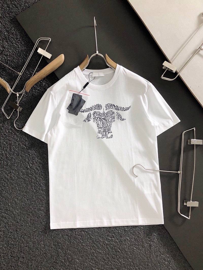 可愛い 新作 ディオール x SHAWN カプセルコレクション Tシャツ偽物 2色 del40866通販