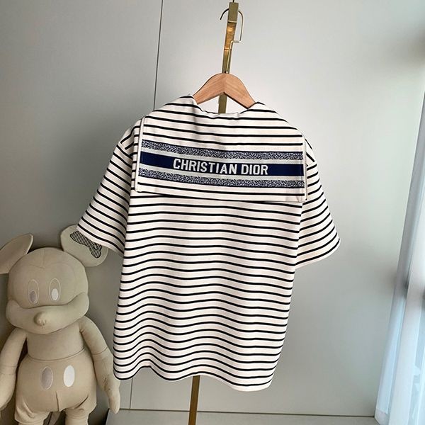 ディオール ロゴ コットンジャージー  Tシャツ コピー dem93635代引きを販売