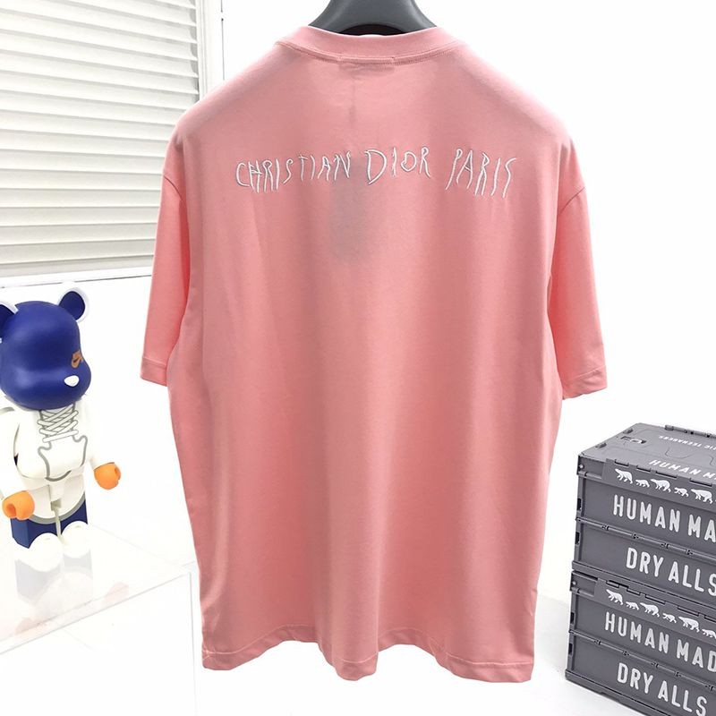 送料込ディオール Tシャツ スーパーコピー リネン コットンジャージー deo90298通販