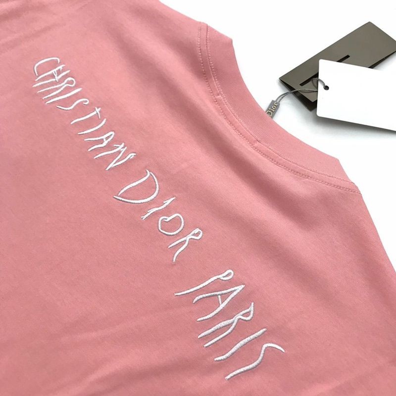 送料込ディオール Tシャツ スーパーコピー リネン コットンジャージー deo90298高い品質