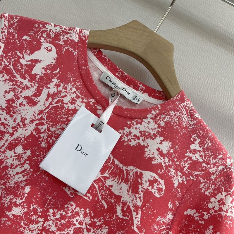 超希少！ディオール Tシャツ パロディ オブリーク ラウンドネック テリーコットン deq09273激安送料無料
