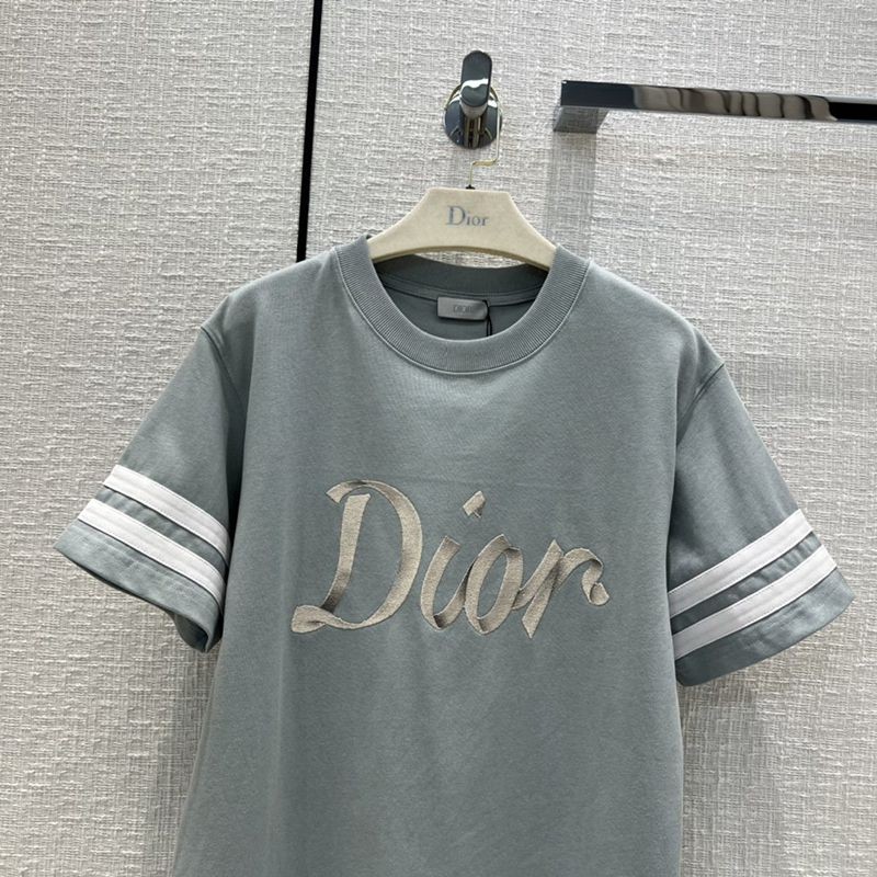 定番新作ディオール オーガニックコットンジャージー Tシャツ コピー deq36146通販