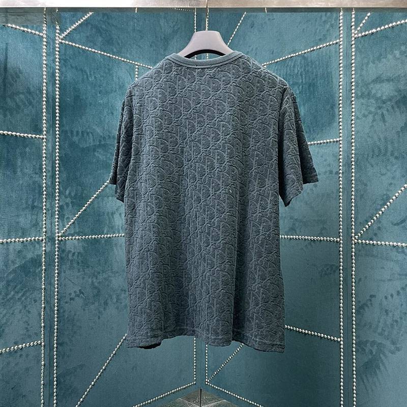 目を惹くカラーディオール D-オブリーク モチーフ Tシャツ コピー det04795通販