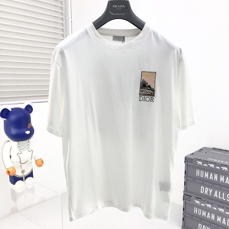 ☆超人気☆ディオール Tシャツ コピー リネン コットンジャージー det96225
