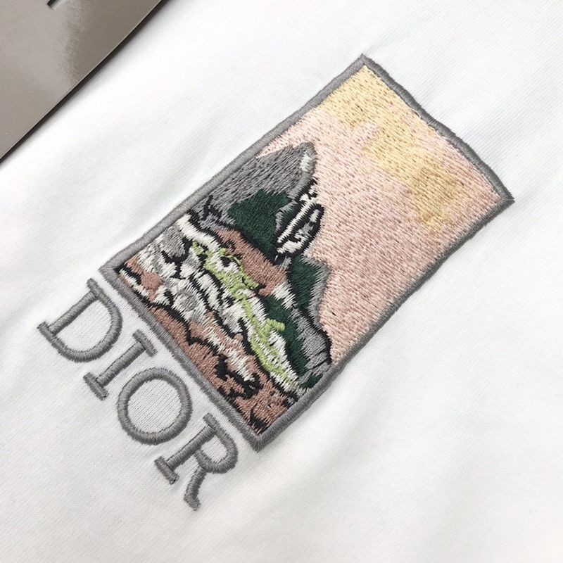 ☆超人気☆ディオール Tシャツ コピー リネン コットンジャージー det96225激安送料無料