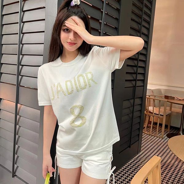 かっこ可愛い♡ ディオール JADIOR ロゴ コットン Tシャツ コピー deu18010激安送料無料