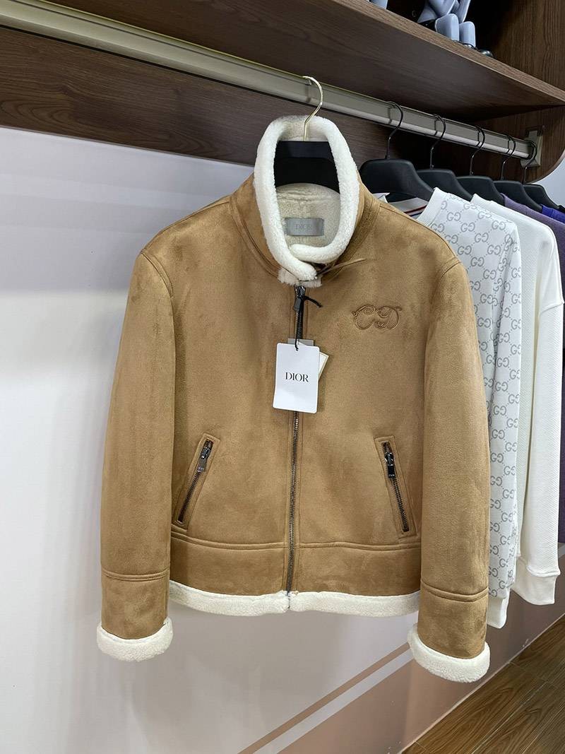 定番新作【セレブ多数愛用】ディオール ウール カシミア フリース ブルゾンコピー dew53989代引きを販売