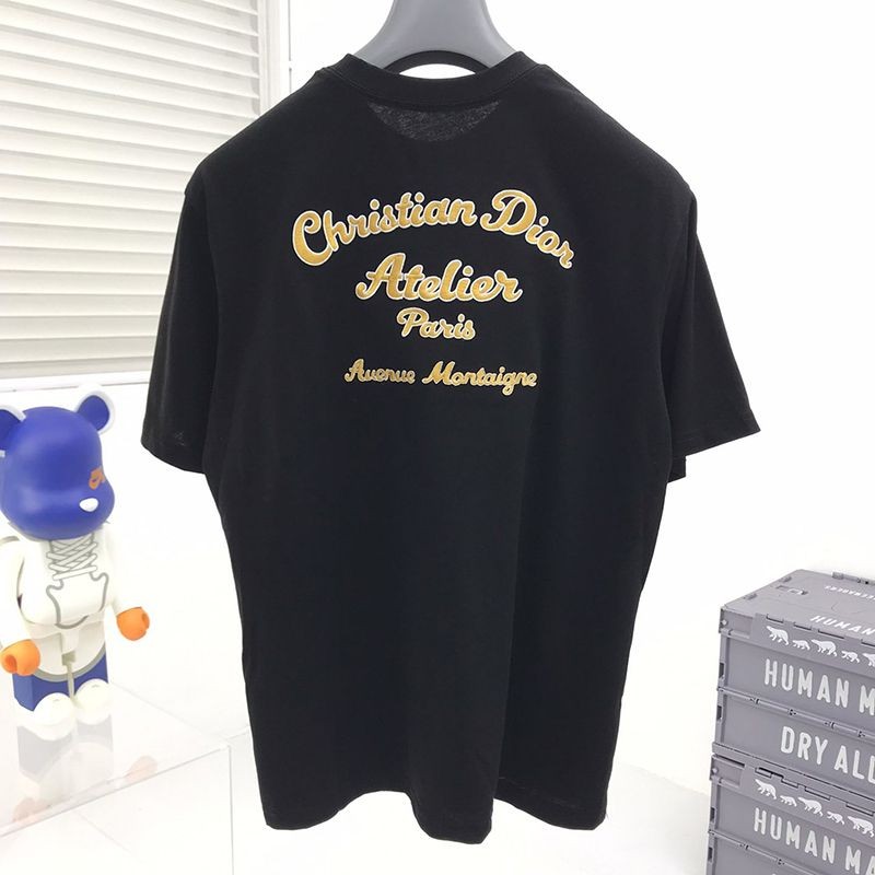 希少色クリスチャンディオール アトリエTシャツ スーパーコピー ブラック dew62329通販