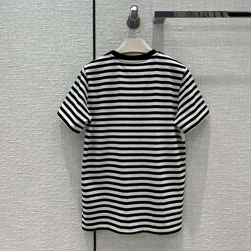 完売必至◆ディオール◆Tシャツ パロディ 半袖 コットンジャージー ロゴ ディオリビエラ 2色 dew68742最高級
