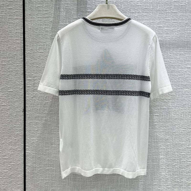 春もの新作ディオール Tシャツ 偽物 コットンジャージー dey35556N級品