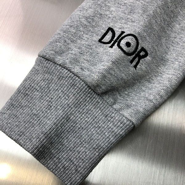 稀少 ディオール 刺繍 コットン クルーネック コピー トレーナー dez75825高い品質