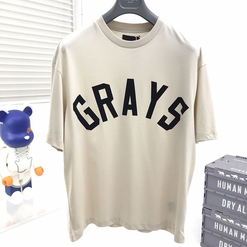 21-22AW Fear of God 偽物 エッセンシャルズ キッズ半袖ロゴ入りＴシャツ fem88885