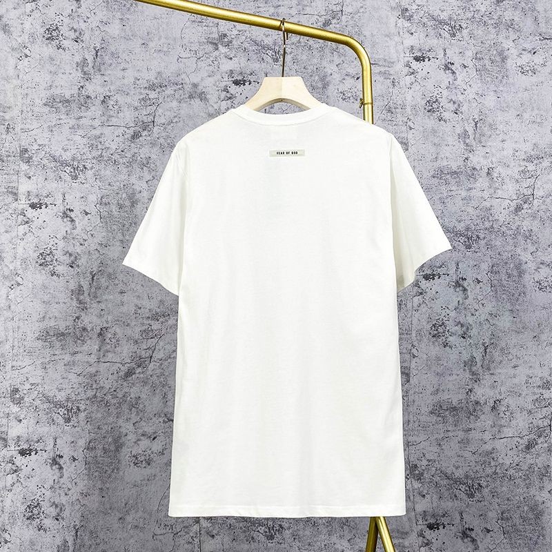 新作フィアオブゴッド SIXTH COLLECTION Tシャツ コピー ホワイト fib65369通販