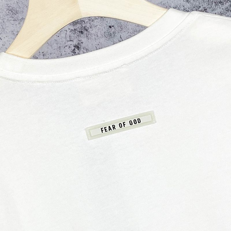 新作フィアオブゴッド SIXTH COLLECTION Tシャツ コピー ホワイト fib65369高い品質