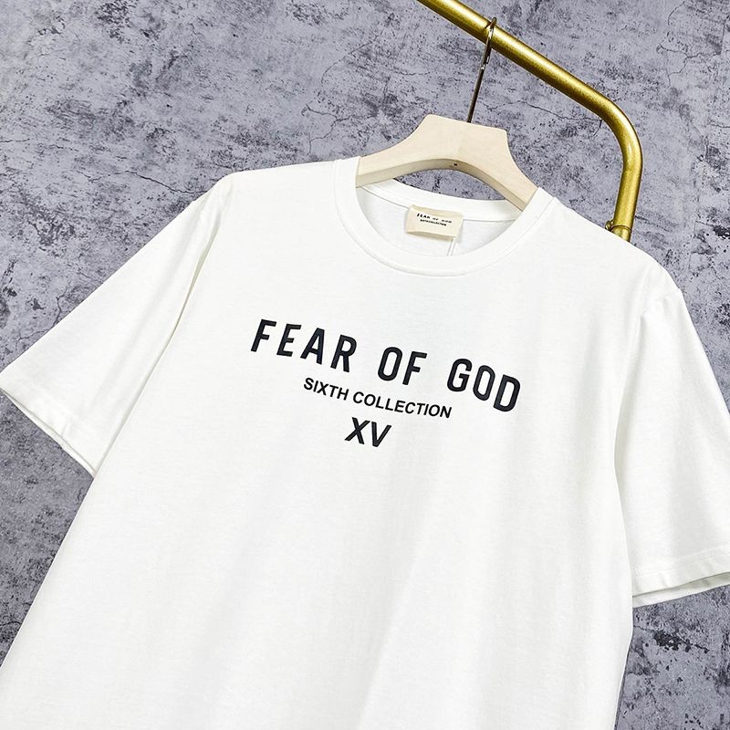 新作フィアオブゴッド SIXTH COLLECTION Tシャツ コピー ホワイト fib65369人気