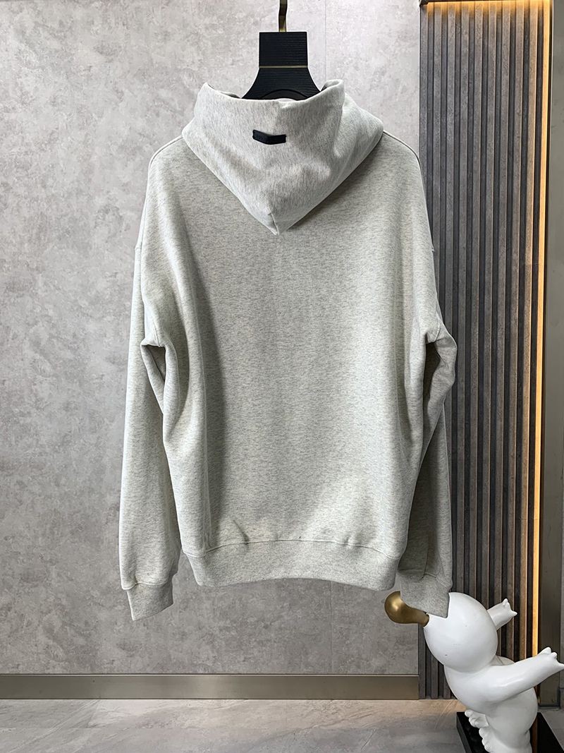21AW新作フィアオブゴッド FG コピー ロゴ付パーカー グレー fib89196代引きを販売