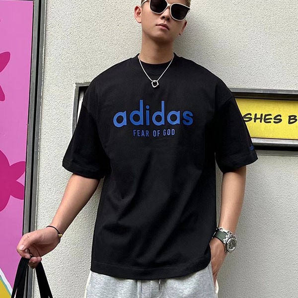 21-22AWアディダス×Fear of God Tシャツ コピー オーバーサイズ fic61785人気