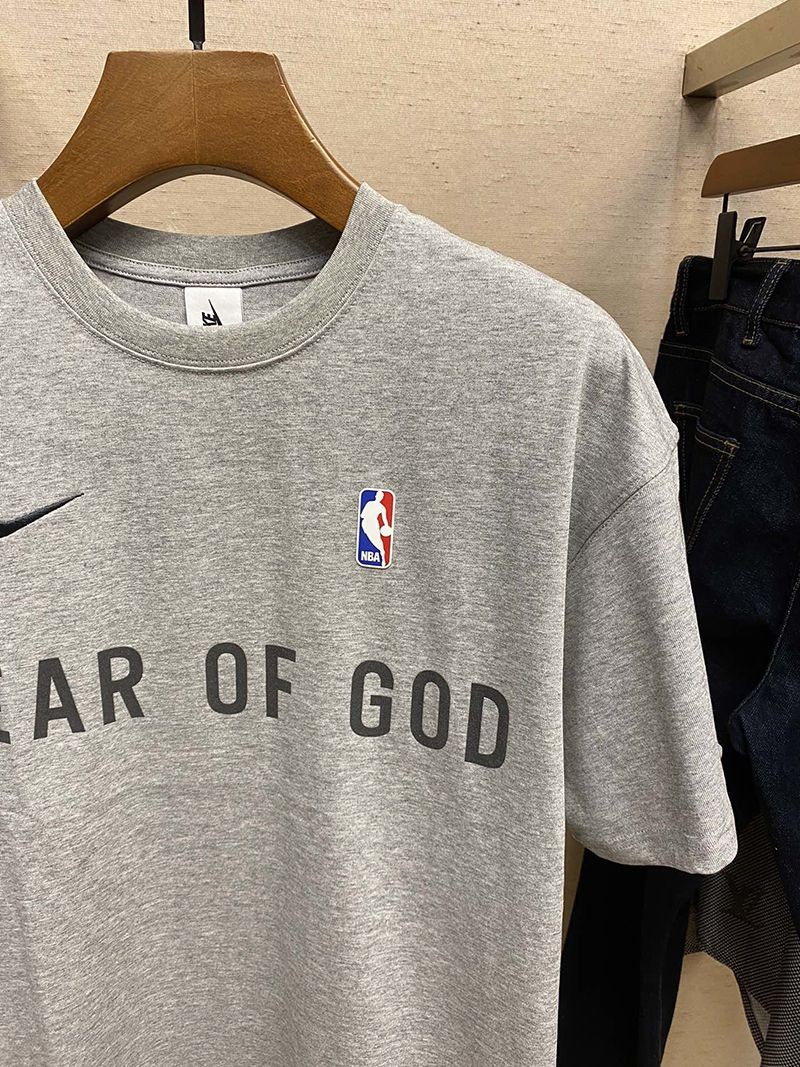 稀少フィアオブゴッド ナイキ NBA コラボ Tシャツ 偽物 fic82562高い品質
