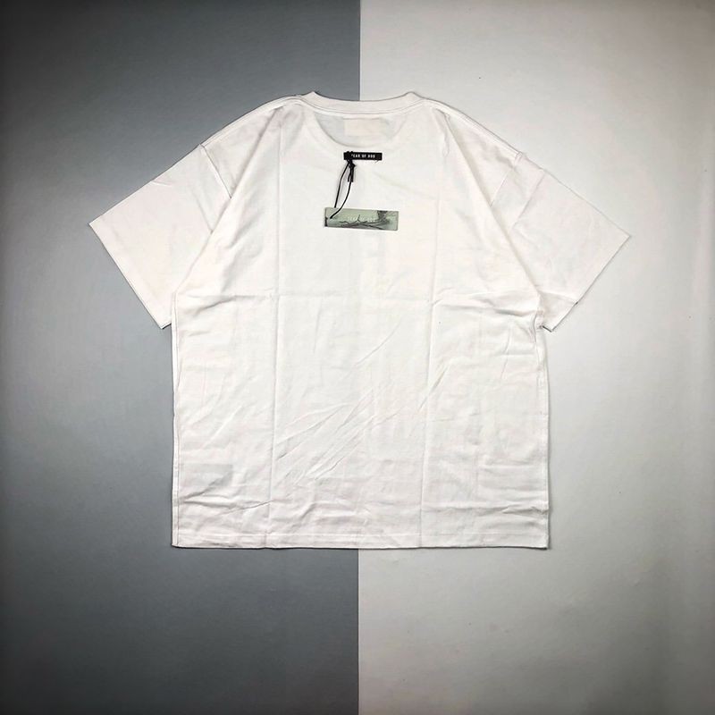 21AW新作フィアオブゴッド FG Tシャツ コピー ホワイト fij73857