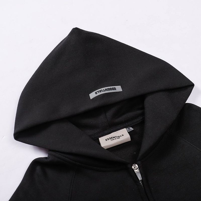 大人気！フィアオブゴッド エッセンシャルズ パーカー コピー ブラック fil76950激安送料無料