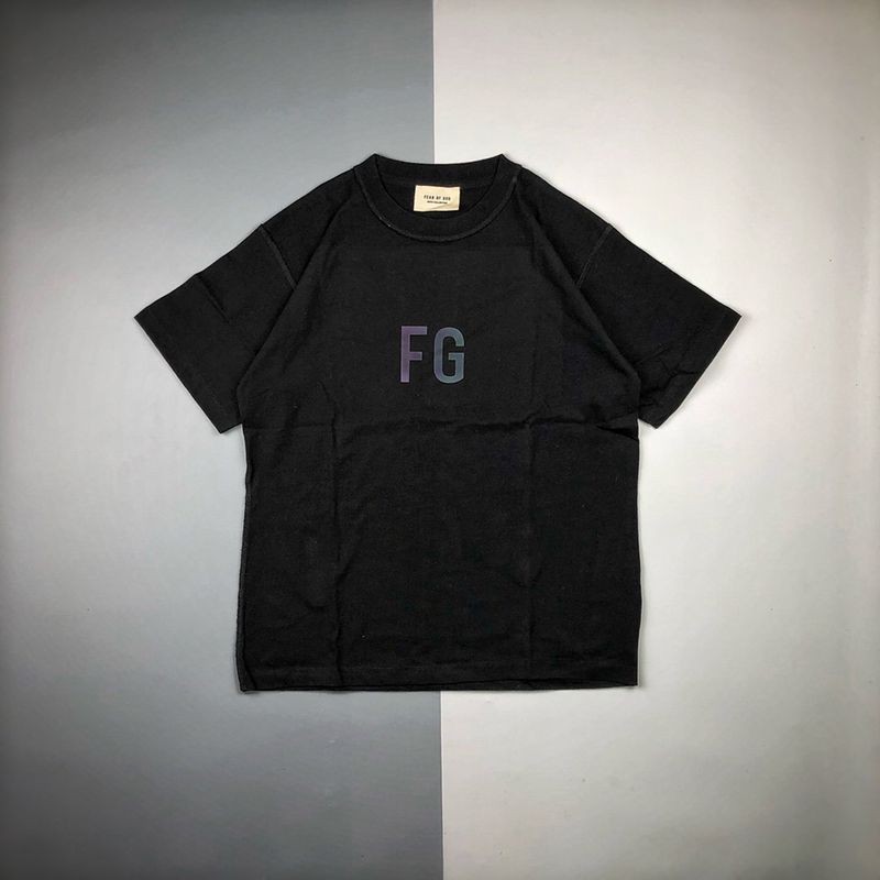 人気急上昇フィアオブゴッド FG Tシャツ コピー ブラック fip40677最高級