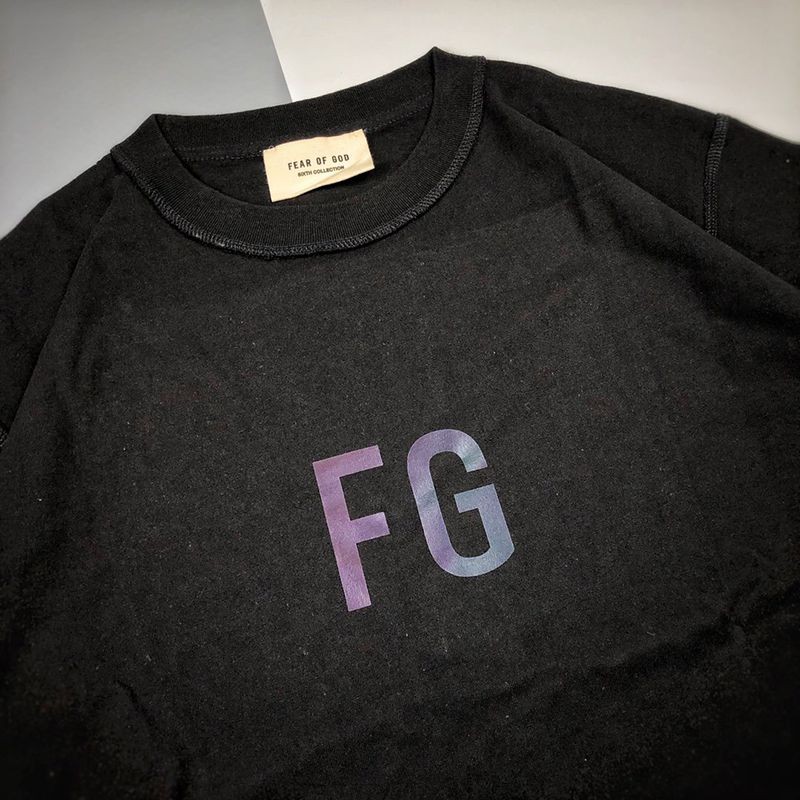 人気急上昇フィアオブゴッド FG Tシャツ コピー ブラック fip40677N級品