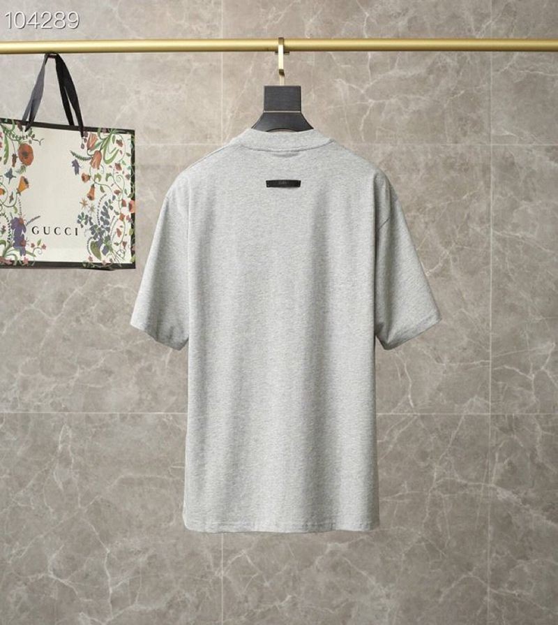 人気No1エルメネジルド ゼニア×フィア オブゴッド 偽物 コラボ Tシャツ グレー fis83844通販