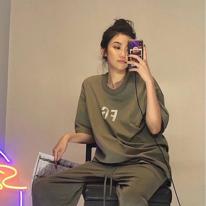超希少！フィアオブゴッド FG Tシャツ コピー グリーン fit11955通販