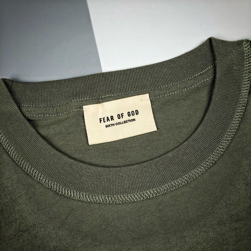 超希少！フィアオブゴッド FG Tシャツ コピー グリーン fit11955N級品