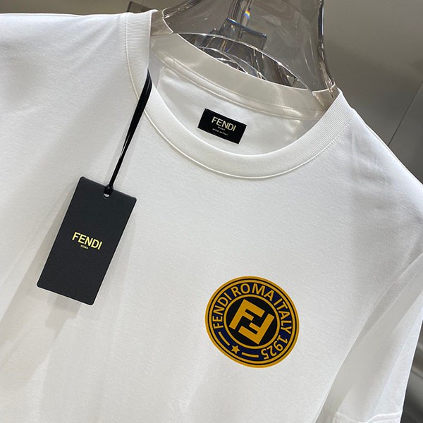 フェンディ コピー FFロゴ Tシャツ feb33196激安送料無料