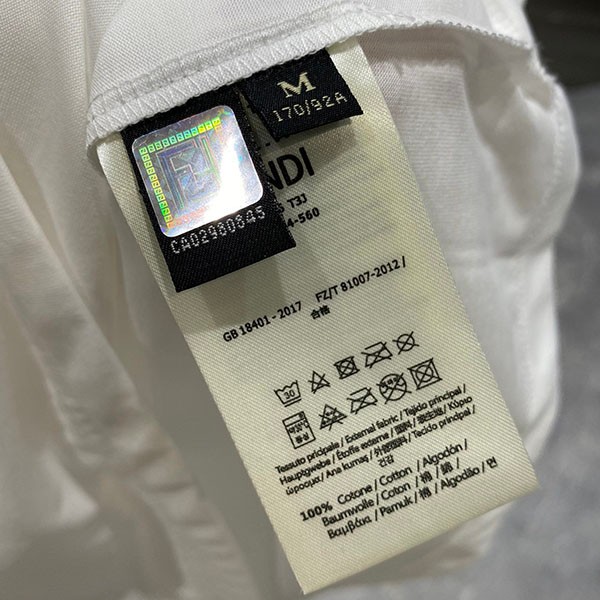 フェンディ コピー FFロゴ Tシャツ feb33196N級品