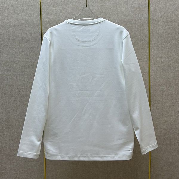 入手困難フェンディ アジュール刺繍FF 長袖クルーネック Tシャツ コピー 2色 fee86210激安送料無料