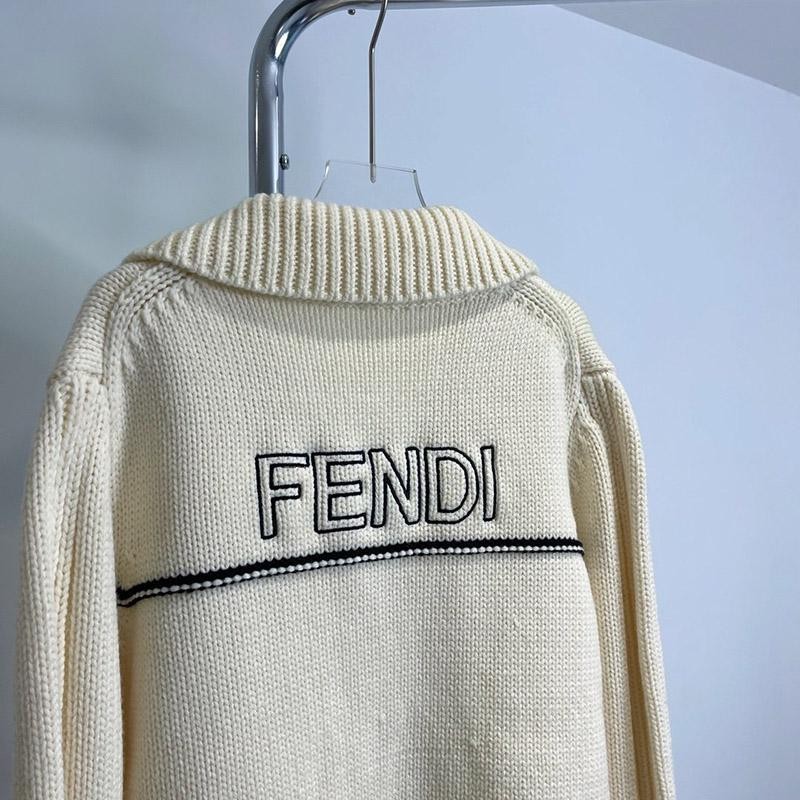 超希少！【フェンディ】FF モチーフ★2021カーディガンセーターコピー fee96685最高級