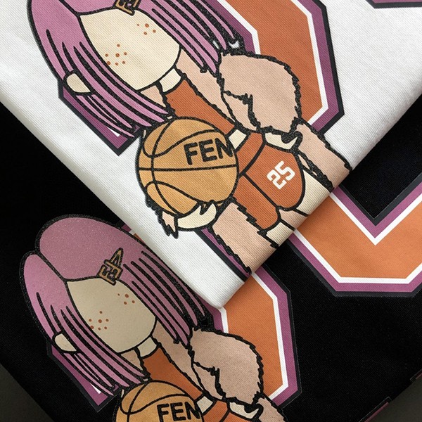 人気No1フェンディ ジャージー 半袖 Tシャツ 偽物 2色 feh47120激安送料無料