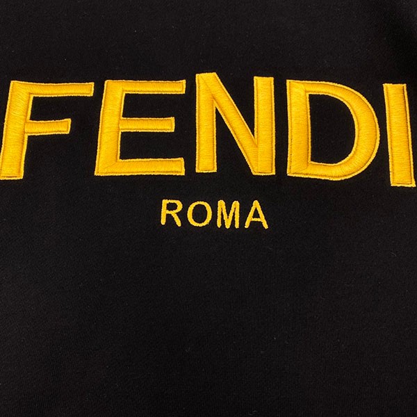 フェンディ ROMA ロゴ 刺繍 パーカー 偽物 feh71955N級品