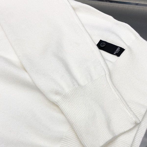 人気急上昇 フェンディ ロゴウールセーター コピー fek86980最高級