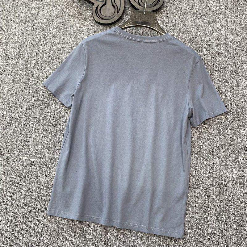 《大人気》フェンディ ROMA ロゴ クルーネック 偽物 Tシャツ fel93787最高級