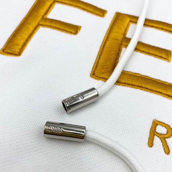 フェンディ コピー ROMA ロゴ 刺繍 パーカー feo09760代引きを販売