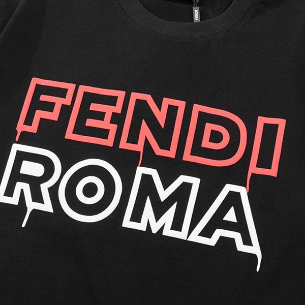 フェンディ roma ロゴ Tシャツ 偽物 feq21940高い品質